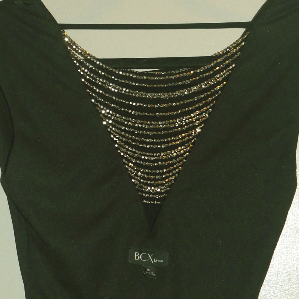 Bum hugging back drop cocktail dress